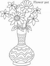 Blumenvasen Ausdrucken Kostenlos sketch template