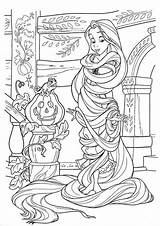 Rapunzel Tangled Tulamama Avvolta Coloriages Stampare Disegno Suoi Magiques Print Colouring Squirt sketch template