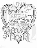Coloring Pages Bible Heart Verse Write Proverbs Them Printable Etsy Choose Board Sold Visit sketch template