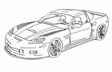 Drawing Corvette Draw Zr1 Drawings Print Lineart Corvettes Sketches Deviantart sketch template