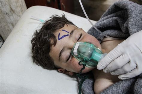 child  syria gas attacks   world  tolerates