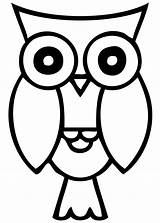 Owl Clipart Clip Owls Outline Eyes Smart Cliparts Cute Halloween Snowy Wise Teacher Designs Animal Library Use Clipartmag Clipground Find sketch template