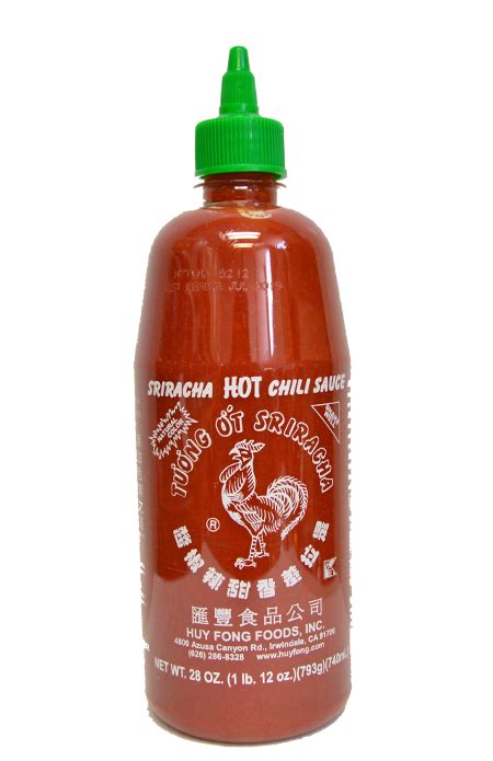 Huy Fong Foods Sriracha Hot Chili Sauce 28 Oz