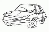 Coloring Pixar Disney Pages Library Clipart City Car sketch template