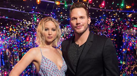 jennifer lawrence and chris pratt abruptly end interview after being