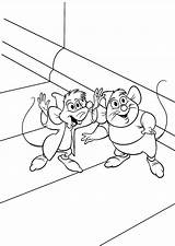 Disney Coloring Cinderella Pages Gus Webs Wondersofdisney Printable sketch template