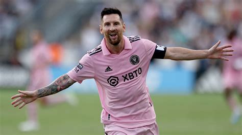 messi faced injury scare day  sending inter miami  leagues cup final football news