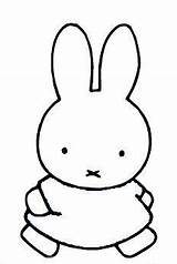 Coloring Miffy Pages Kids Printable Drawing Ongoing Colouring Bunny Coloriages Template Baby Et Color Kleurplaten Dick Bruna Silhouette Lapin Bord sketch template
