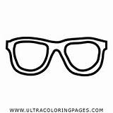 Coloring Sunglasses Glasses Pages sketch template