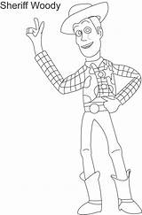 Coloring Pages Woody Toy Kids Sheriff Print Printable Getcolorings Color Toys sketch template
