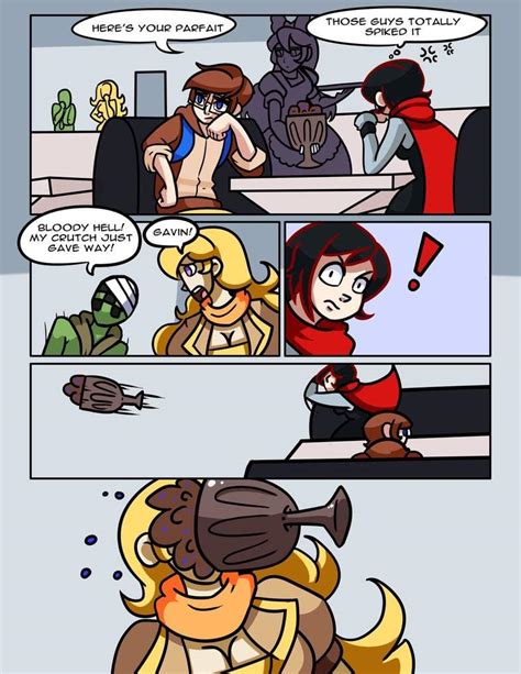 rwby achievement hunter comic part 3 rwby amino