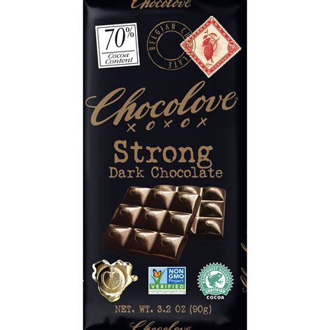 chocolove  strong dark chocolate bar world wide chocolate