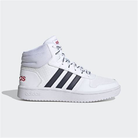 adidas hoops mid  shoes white adidas