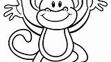 Coloring Pages Monkey Baby Sock Printable Curious George Key Girl Print Face Color Getcolorings Monkeys Cartoon sketch template