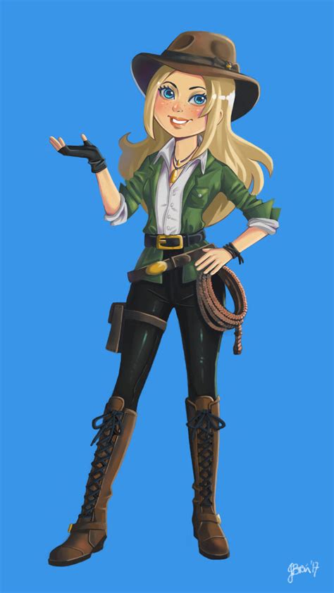 Indiana Jones Girl Concept By Justyna Bien On Deviantart