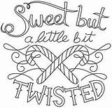 Urbanthreads Words Twisted sketch template
