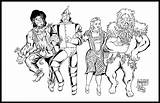 Wizard Oz Coloring Pages Drawing Deviantart Toto Drawings Characters Cartoon Template Printable Witch Color Getdrawings sketch template
