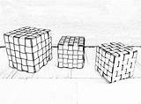 Coloring Woven Cubes Joostlangeveldorigami Nl sketch template
