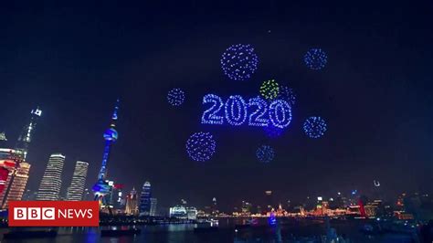 shanghai welcomes   pre recorded drone display wtf  edm