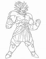 Broly Dragon Goku Gogeta Legendaire Sayian Aplemontbasket sketch template