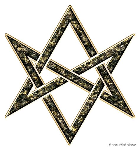 unicursal hexagram magic ritual spell magick symbol posters