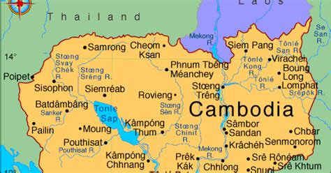 cambodia map regional political maps of asia regional