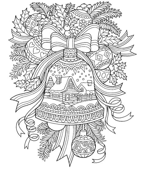 christmas coloring sheets  adults  coloring pages