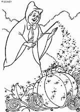Coloring Pumpkin Pages Color Godmother Fairy Cinderella Print Disney Printable Hellokids Carriage Online Sheet Colorear Imagenes Para sketch template