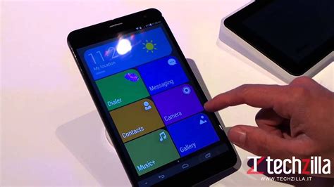 Huawei Mediapad X1 Videoanteprima Da Techzilla It Mwc 2014 Youtube