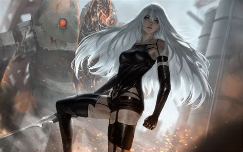 nier automata hd wallpaper background image 1920x1200 id 919398 wallpaper abyss