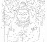 Angkor sketch template