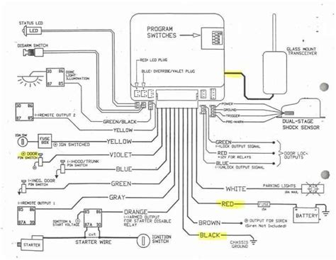 vehicle wiring diagrams  remote starts   lisa wiring