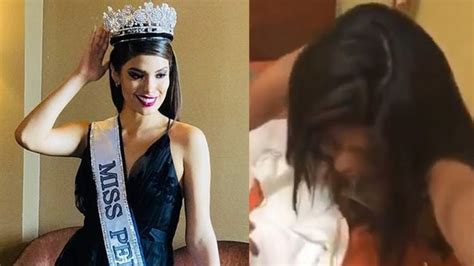 Miss Peru Stripped Of Title Following Drunken Video The