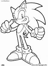 Cool Sonic Coloring Pages Look Great Printable Print sketch template
