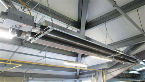 radiant tube heating specialists total energy services