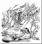 Narnia Baynes Pauline Coloring Pages Aslan Illustrations Chronicles Western Town Battle Book Last Getcolorings Inksnow Pooh Willows Illustration Winnie Compositions sketch template
