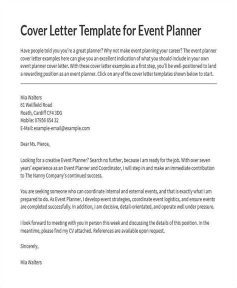 top event planner cover letter examples png gover