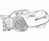 Coloring Mcqueen Lightning Pages Print Cars Printable Kids Colouring Fullsize Popular sketch template