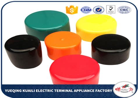 colorful pvc plastic pipe  caps  threaded tube  covers oem