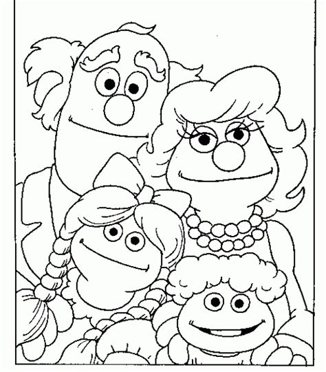 family coloring pages printable