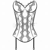 Clipart Corset Underwear Vintage Lingerie Panties Background Clipartmag Clipground sketch template