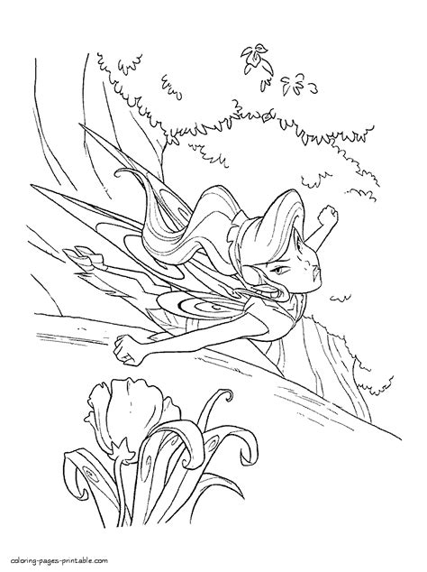 flower fairy coloring pages coloring pages printablecom