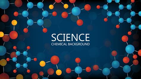 science chemical abstract background  vector art  vecteezy