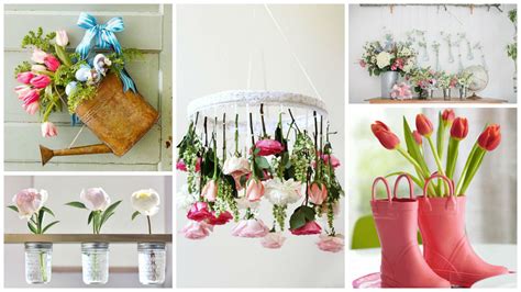 dashing inexpensive diy spring decorations  beautify  home