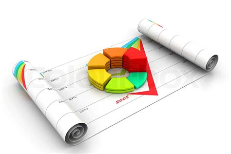 business graph  der tabelle stock bild colourbox