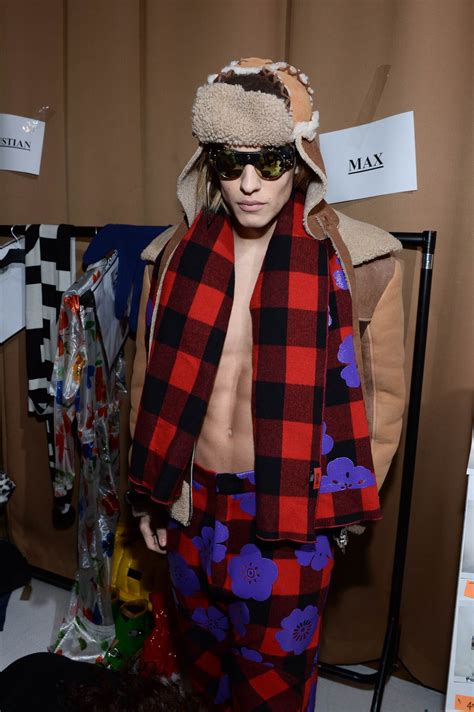 backstage moschino fw   mens collection