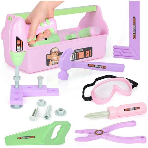 exercise  play kids tool set pretend play construction tool