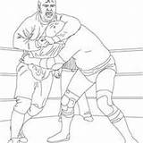 Coloring Pages Wwe Bray Wyatt Henry Mark Template sketch template
