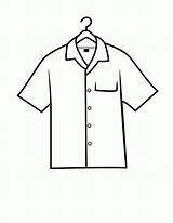 Coloring Shirt Pages Popular sketch template