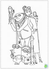 Coloring Despicable Gru Pages Minions Minion Print Printable Dinokids Colouring Coloringhome Color Sheets Getcolorings Book Getdrawings Popular Close sketch template